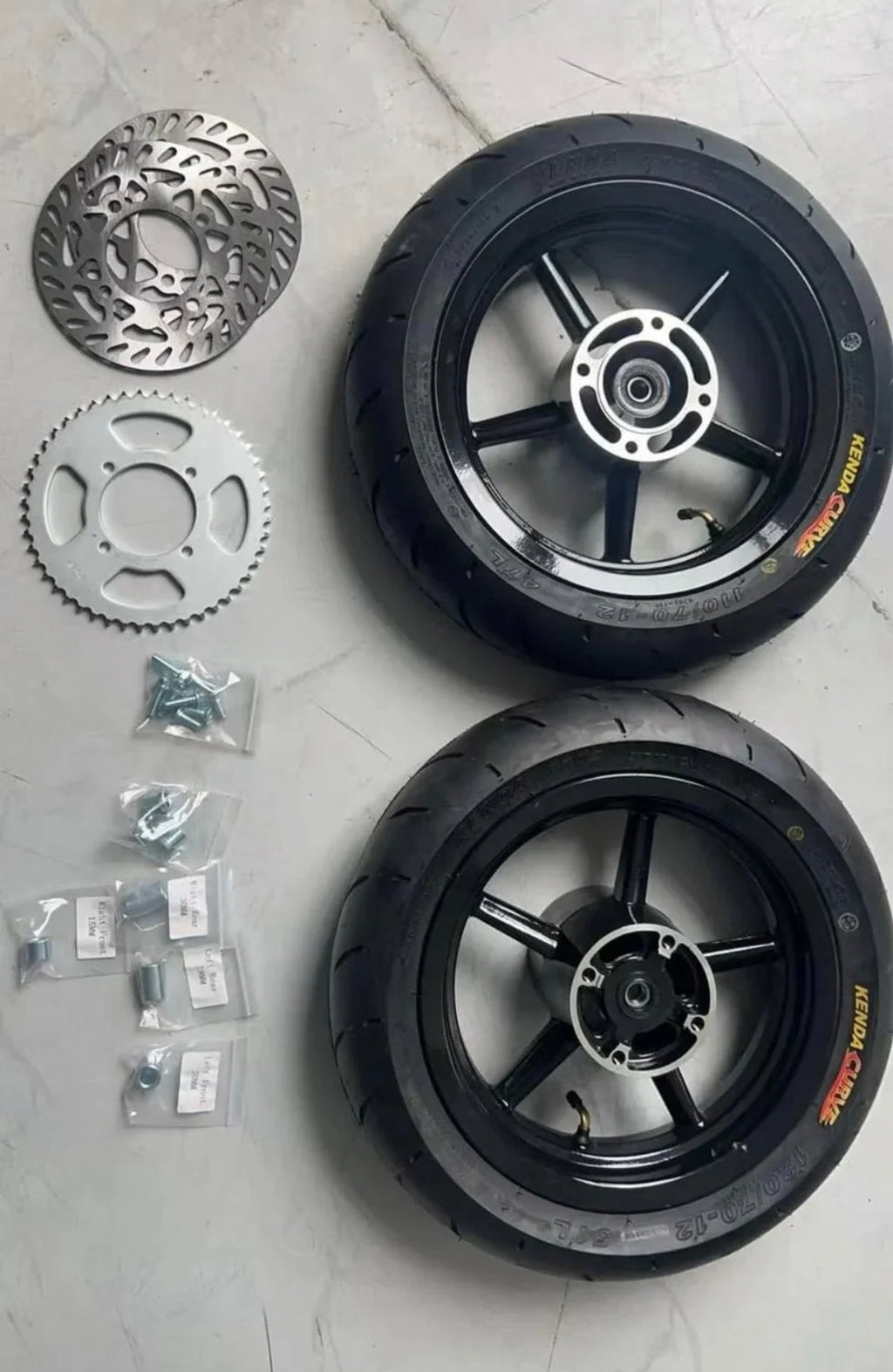 Tuttio/Razor Supermoto Wheel Set
