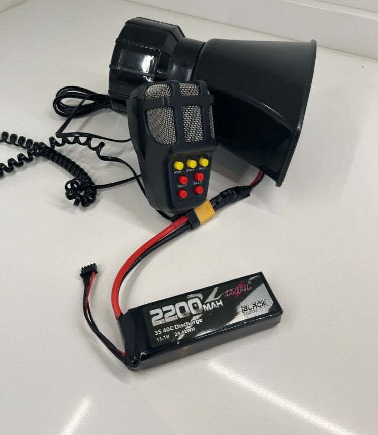 Police Siren Battery powered For e-bikes/bikes