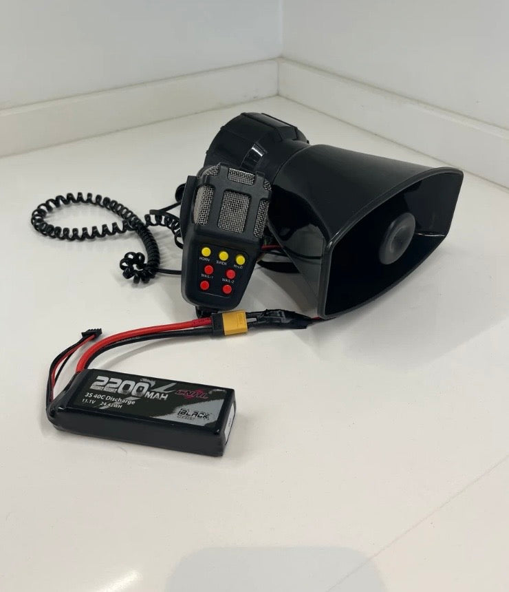 Police Siren Battery powered For e-bikes/bikes