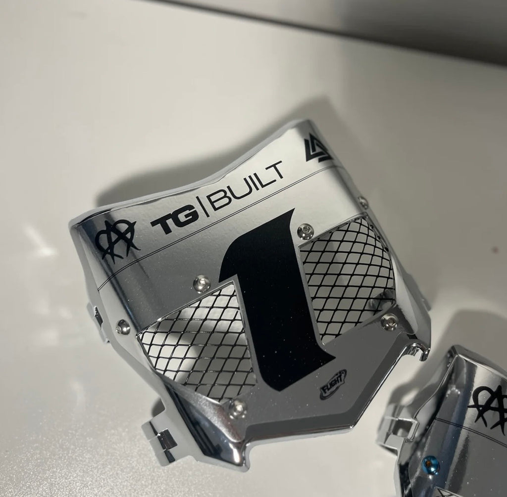 *Full Chrome* Real Titanium Vented Plate