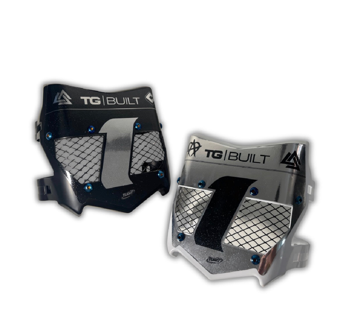 Matte MC Titanium Vented Plate