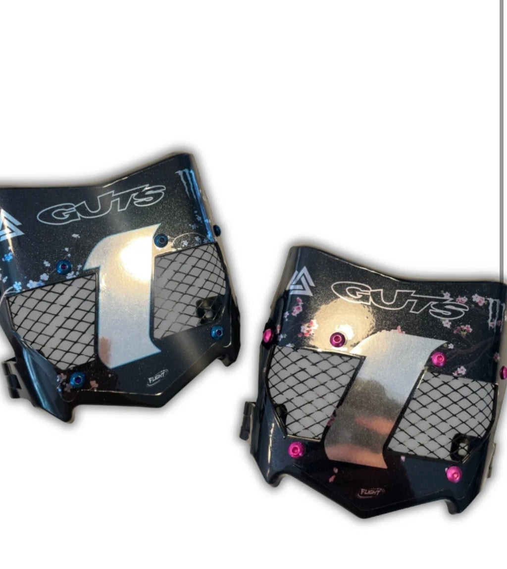 *Blossom Series* Real Titanium Vented Plate