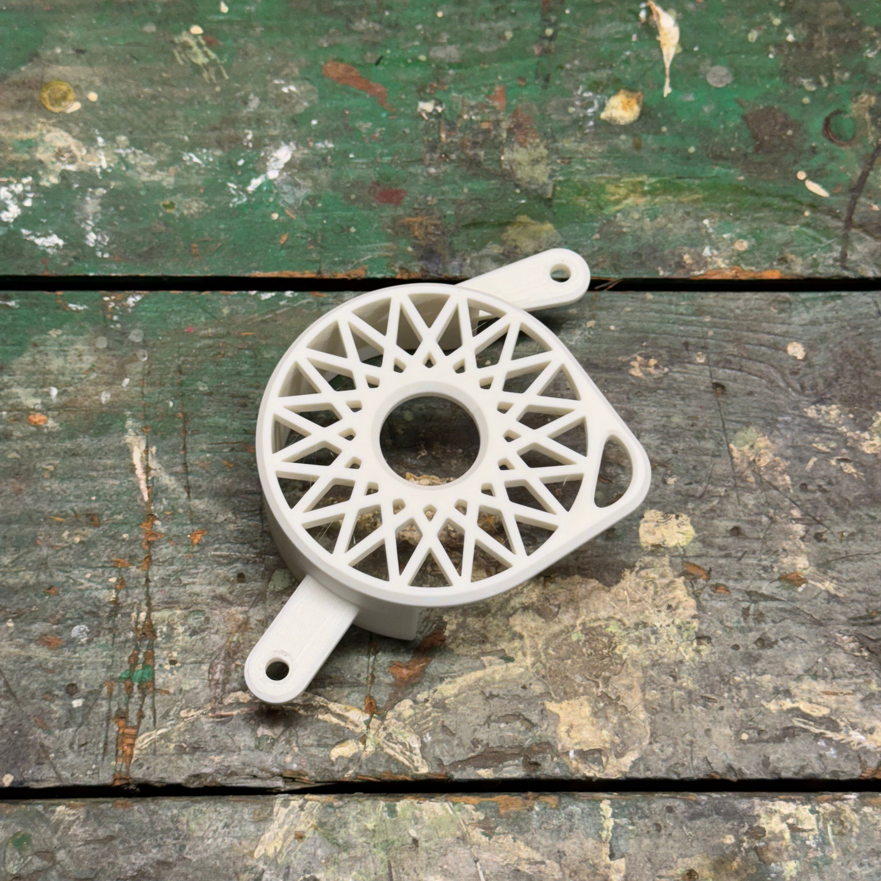 WHITE EDITION Plastic Motor Cover